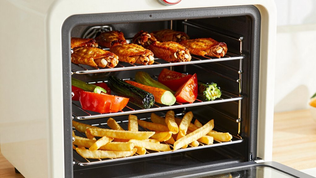 optimal rack placement for even cooking