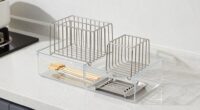 organized air fryer storage