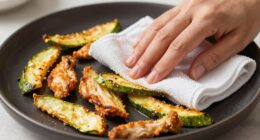 pre dry foods for crispiness