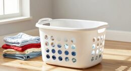 prepared and clean basket