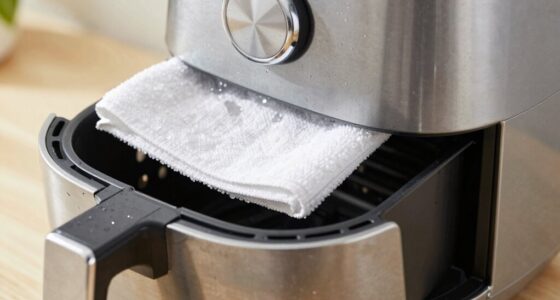 proper air fryer drying