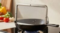 reducing grease splatter cleanup