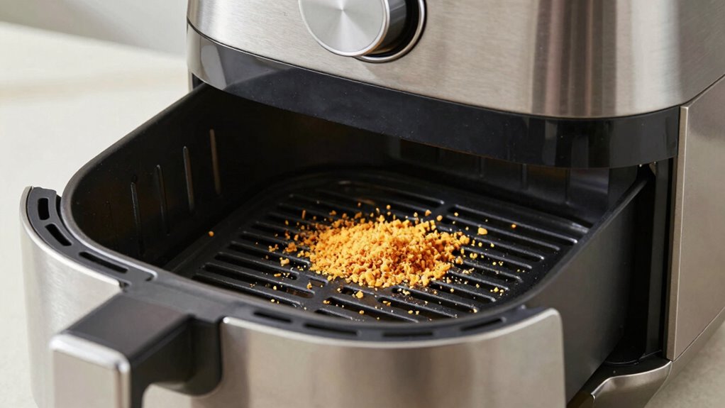 regular crumb tray maintenance