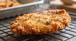 reheat breaded foods crisply