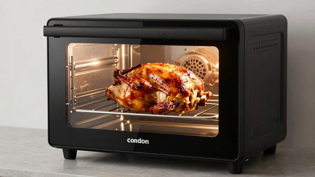 rotisserie feature in ovens
