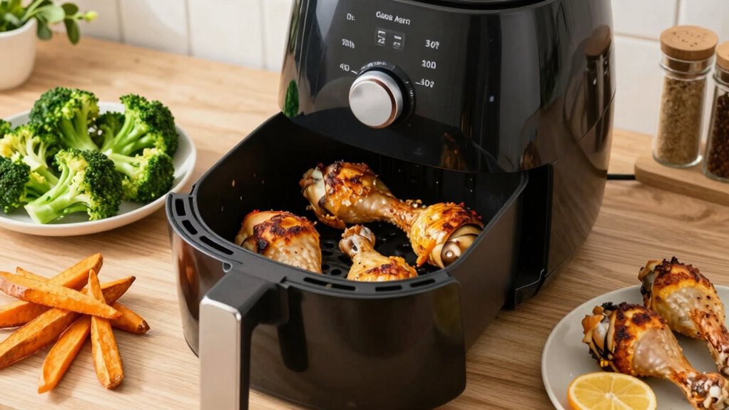varying textures with air fryer
