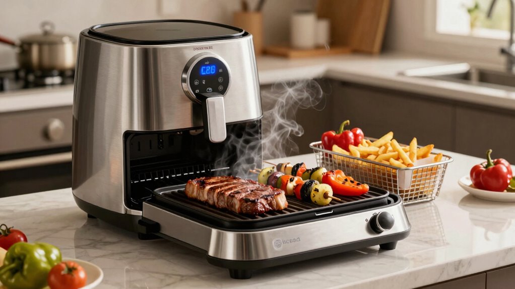 versatile space saving cooking appliance