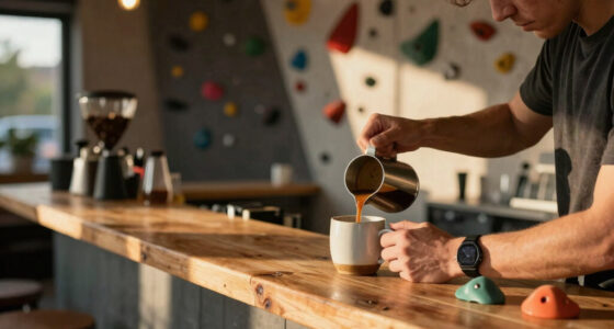 How I Got My Job Running Cafes Out of Climbing Gyms