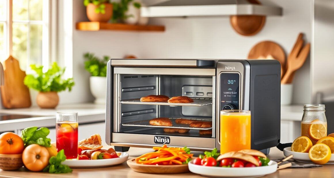 Summer Grilled Veggie Pizzas with Ninja Foodi XL Pro Air Oven