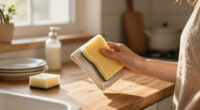 You be the judge: should my partner get rid of her old dishcloths and sponges?