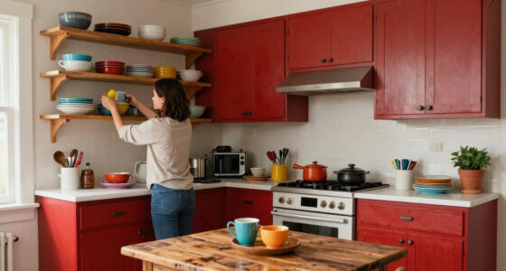 A Couple Gave Their Galley Kitchen a Budget-Friendly Redo with a Dining Nook