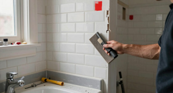 A Dingy Bathroom Gets A Bright, Farmhouse Redo In 5 Days For Only $800