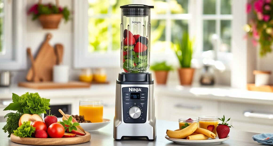 Cool Down with a Fresh Summer Smoothie Using the Ninja BC151EM Blast Portable Blender