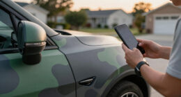 If You See Squiggly Camo on a Car, There’s Actually a Good Reason for It