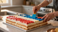 Martha's Giant Flag Cake Served 250 Guests—Here's How to Make It Yourself