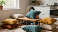 10 Floor Cushions That Instantly Create Cozy Reading Nooks (And Extra Seating!)