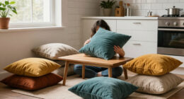 10 Floor Cushions That Instantly Create Cozy Reading Nooks (And Extra Seating!)