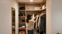 A Couple Turned A Pass-Through Space Into The Most Functional Dressing Room