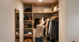 A Couple Turned A Pass-Through Space Into The Most Functional Dressing Room