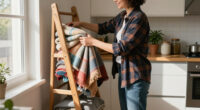 Aldi's Best-Selling Blanket Storage Ladder Is Finally Back