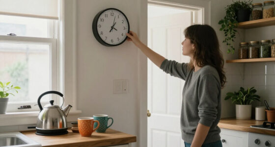 I Moved A Clock To My Bathroom, And It Changed My Morning Routine Forever