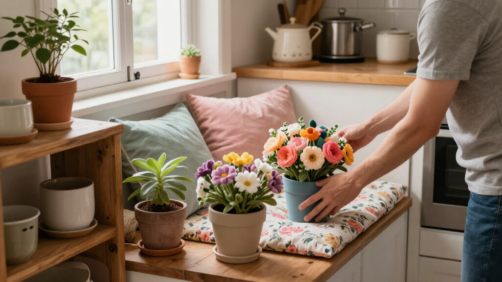 This Nursery’s Floral Bed Nook Is What Cozy, Whimsical Dreams Are Made Of