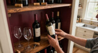 A Closet Lacked Purpose — Until It Became A French-Inspired Wine Room