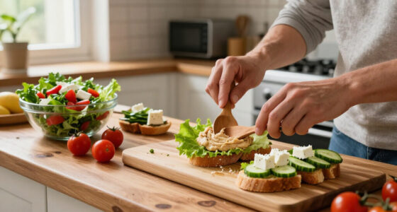 Bruschette Di Lattuga Con Insalata Alla Greca