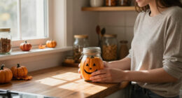 Dollar Tree Just Brought Back Its Viral Pumpkin Mason Jars