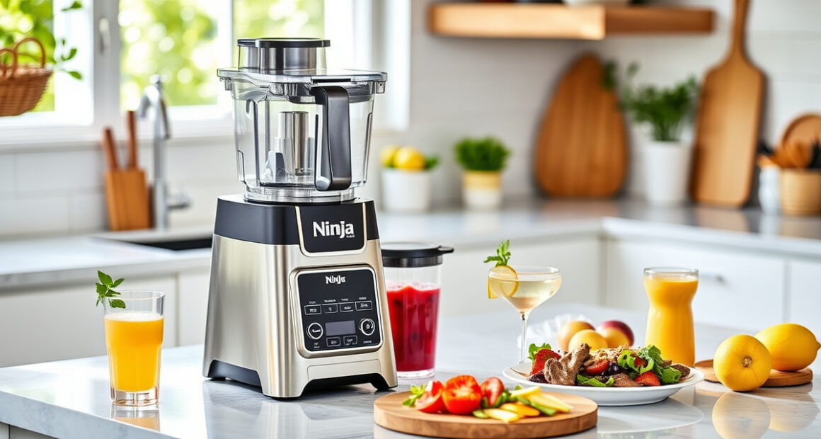 Host Effortlessly with the Ninja Professional Plus Kitchen System at Your Summer Pool Party