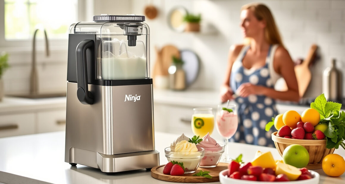 Make Summer Sweets with the Ninja NC701 CREAMi Swirl Ice Cream Maker