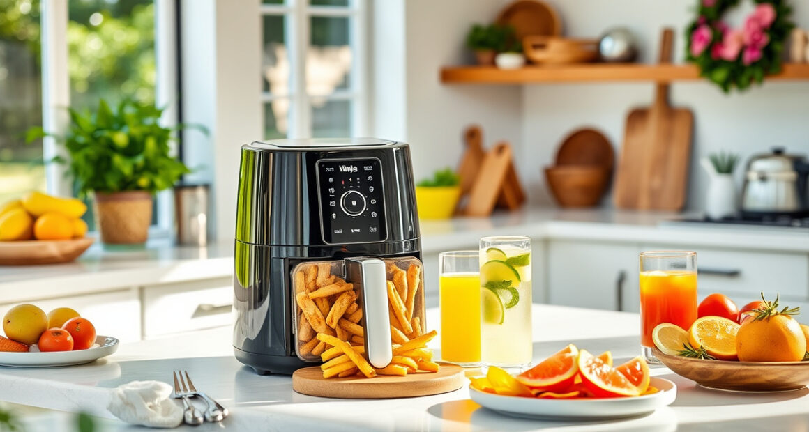 Ninja Crispi Glass Air Fryer: Effortless Summer Pool Party Cooking