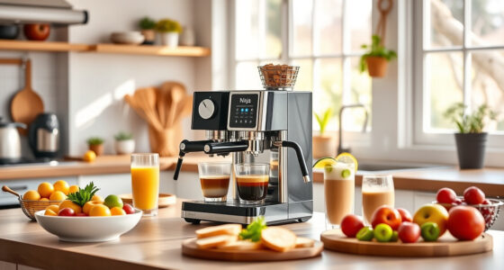 Ninja Luxe Café Premier 3-in-1 Espresso Machine for Effortless Pool Parties