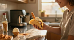 Taco Bell Churro Ice Cream Taco