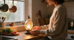 This Gorgeous Lighting Gem Gives Off The Coziest Glow