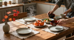 4 Japanese Tablescaping Lessons That Will Make Your Autumn Hosting So Much Cozier
