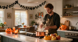 This Interior Designer Transformed His Home For Halloween Into An Extravagant Surrealist Landscape For The Ultimate Dinner Party Experience