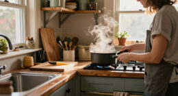 This Kitchen Was A Layout Disaster Until This Julia Child-Inspired Fix